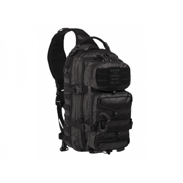 Рюкзак однолямочний штурмової 29 л чорний МИЛ ТЕК Німеччина - 3565751
