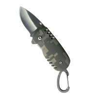 Ніж брелок складаний з карабіном ACU МИЛ ТЕК Німеччина