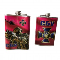 Фляга СБУ 270 мл красная