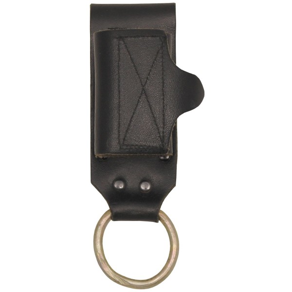 Чохол поясний шкіряний для кийки з металевим кільцем 17 см - 3569017