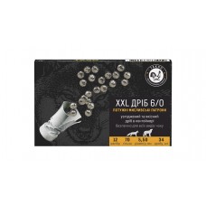 Патрон 12 калибр "Тахо" картечь XXL 6/0