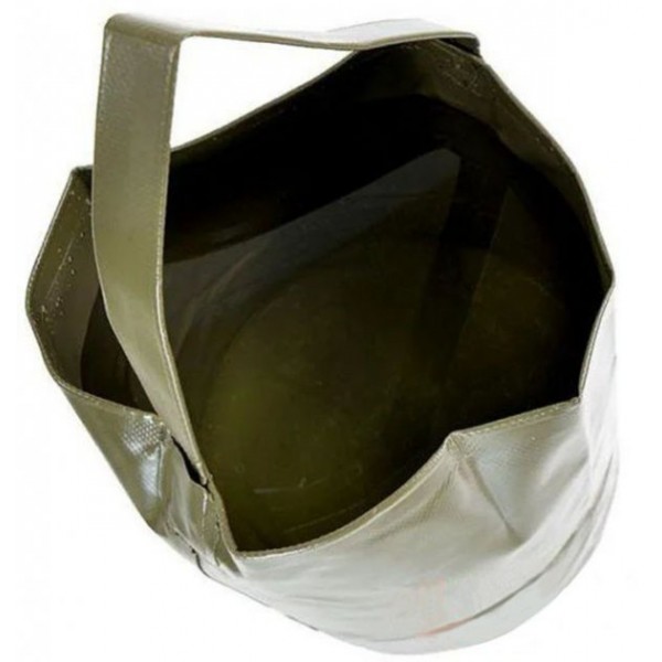 Відро туристичне складне ПВХ 10 літрів олива МИЛ ТЕК Німеччина - 3569089