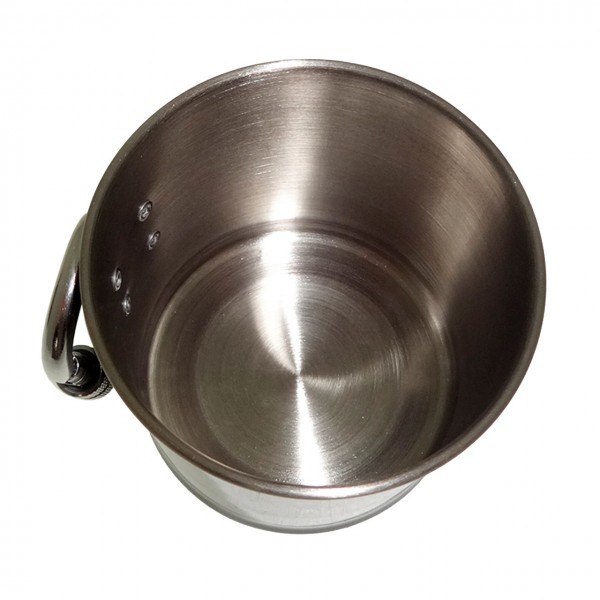 Кружка стальная 250 мл с карабином олива МИЛ ТЕК Германия - 3569090 Кружка стальная 250 мл с карабином олива МИЛ ТЕК Германия - 3569090