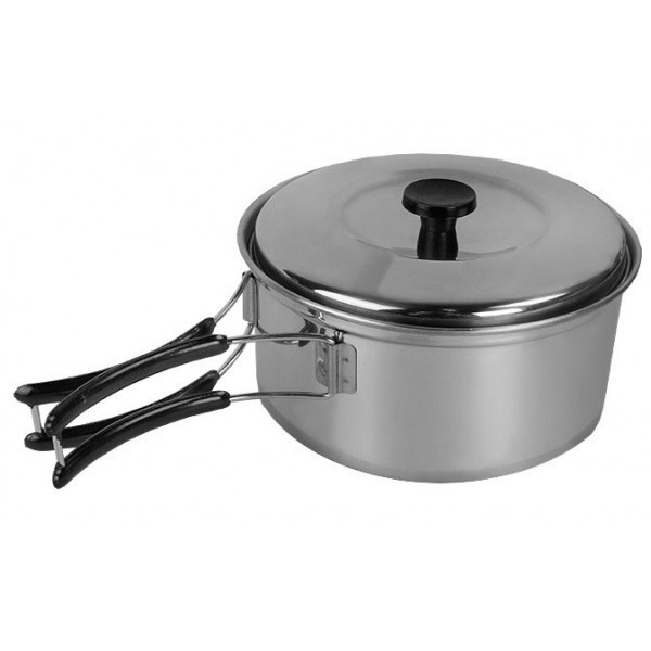 Набір туристичного посуду для кемпінгу на 2 персони МИЛ ТЕК Німеччина - 2589845 Набір туристичного посуду для кемпінгу на 2 персони МИЛ ТЕК Німеччина - 2589845