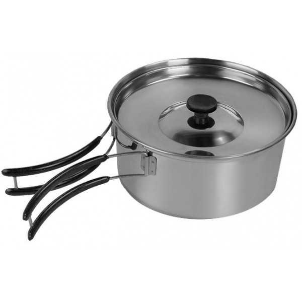 Набір туристичного посуду для кемпінгу на 2 персони МИЛ ТЕК Німеччина - 2589845 Набір туристичного посуду для кемпінгу на 2 персони МИЛ ТЕК Німеччина - 2589845