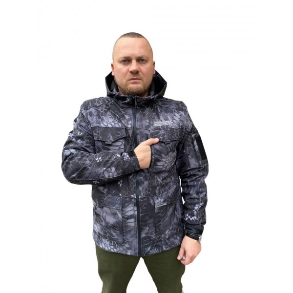 Куртка Soft Shell милитари м65 Pancer Питон ночь - 3569186