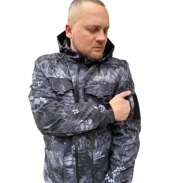 Куртка Soft Shell милитари м65 Pancer Питон ночь - 3569186 Куртка Soft Shell милитари м65 Pancer Питон ночь - 3569186