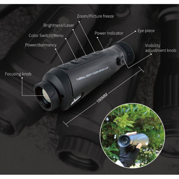 Тепловізор Dali S256 (640х480, 1800м, VOx, WiFi) - 3569189 Тепловізор Dali S256 (640х480, 1800м, VOx, WiFi) - 3569189