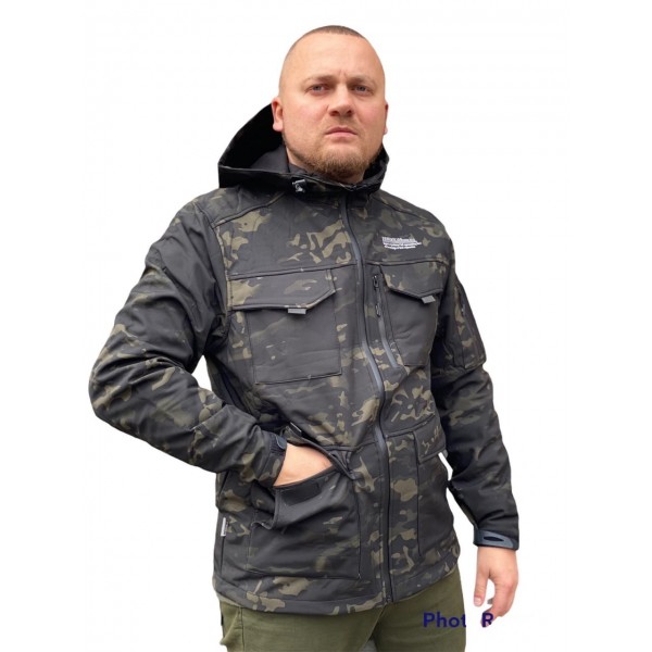 Куртка Soft Shell милитари м65 Pancer темный мультикам - 3569187