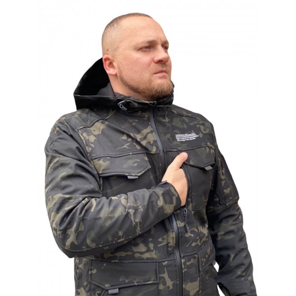 Куртка Soft Shell милитари м65 Pancer темный мультикам - 3569187 Куртка Soft Shell милитари м65 Pancer темный мультикам - 3569187