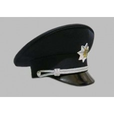 Фуражка полиция  т.синяя  вышитая кокарда
