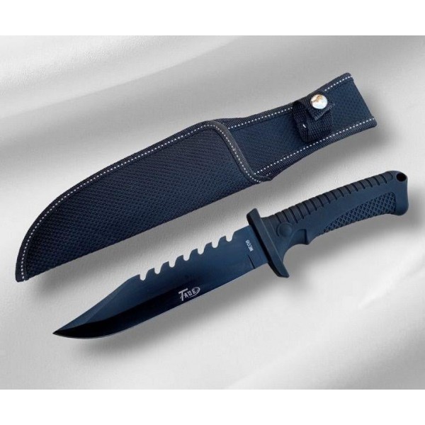 Ніж тактичний мисливський туристичний Taue ME03 в чохлі Black - 3599244 Ніж тактичний мисливський туристичний Taue ME03 в чохлі Black - 3599244