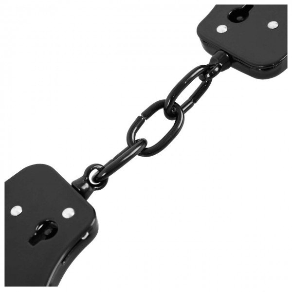 Наручники чорні з 2 ключами MFH 29313 - 3555612 Наручники чорні з 2 ключами MFH 29313 - 3555612