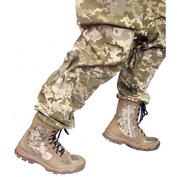 Тактические берцы нубук ВСУ с молнией зима - 3505759 Тактические берцы нубук ВСУ с молнией зима - 3505759