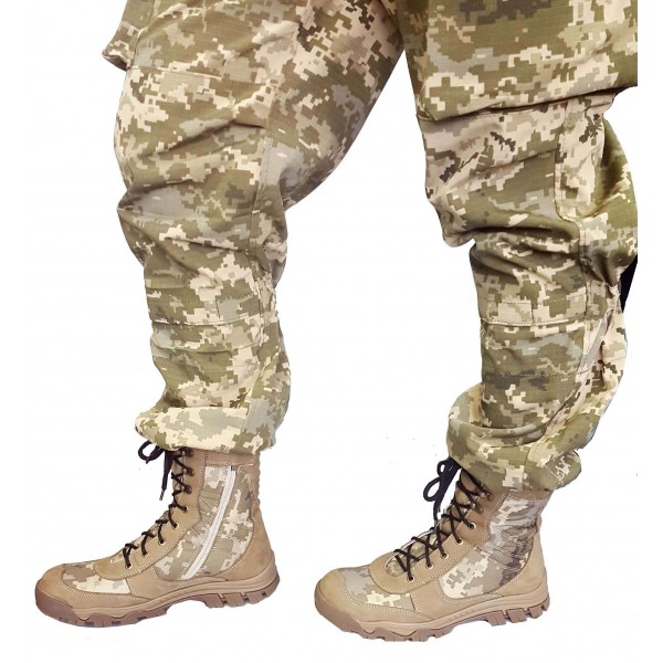 Тактические берцы нубук ВСУ с молнией - 2592112 Тактические берцы нубук ВСУ с молнией - 2592112