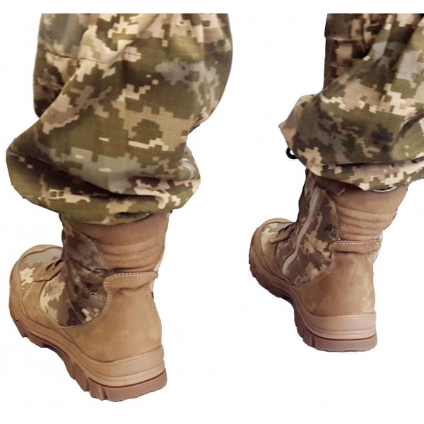 Тактические берцы нубук ВСУ с молнией зима - 3505759 Тактические берцы нубук ВСУ с молнией зима - 3505759