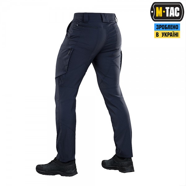 Штани тактичні M-Tac Sahara Flex Dark Navy Blue - 3568651 Штани тактичні M-Tac Sahara Flex Dark Navy Blue - 3568651