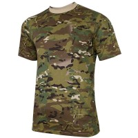 Футболка тактична камуфляжна мультикам МИЛ ТЕК Німеччина