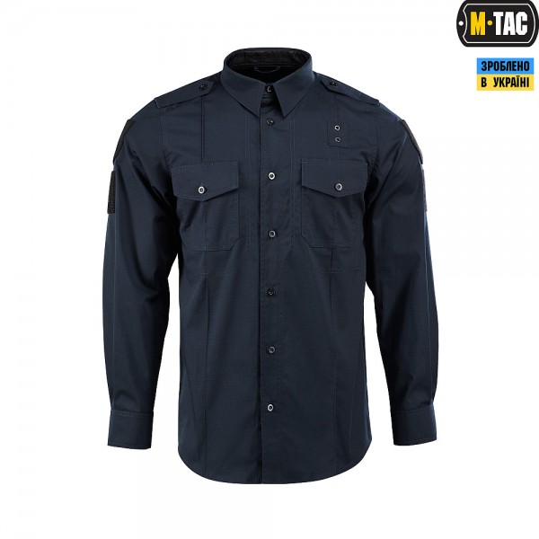 M-Tac рубашка Police Lightweight Flex рип-стоп Dark Navy Blue - 3568661 M-Tac рубашка Police Lightweight Flex рип-стоп Dark Navy Blue - 3568661