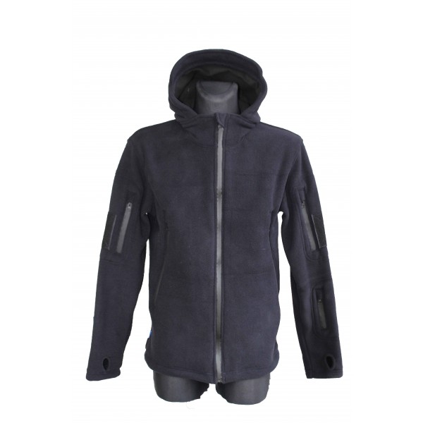 Кофта тактическая с капюшоном темно-синяя Pancer - 3568666