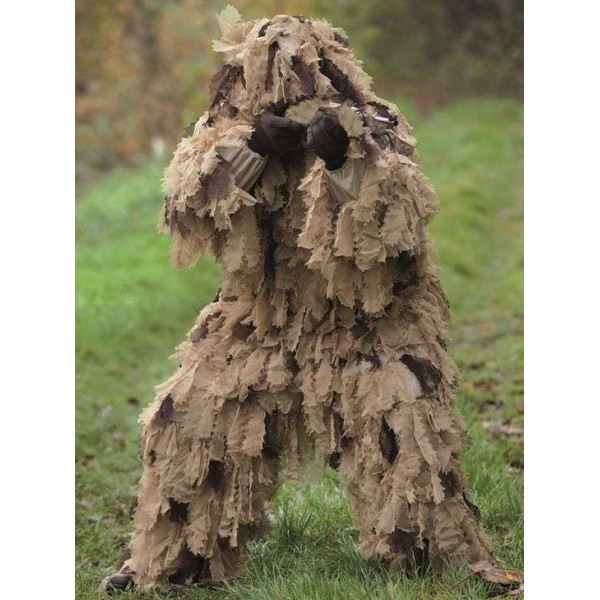 Костюм маскировочный GHILLIE SUIT 'OAK LEAF 3D' 3PC. ДЕСЕРТ - 3218993