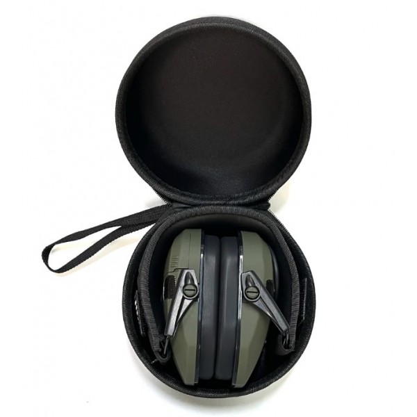 Навушники тактичні шумозаглушувальні активні Олива з чохлом - 3589424 Навушники тактичні шумозаглушувальні активні Олива з чохлом - 3589424