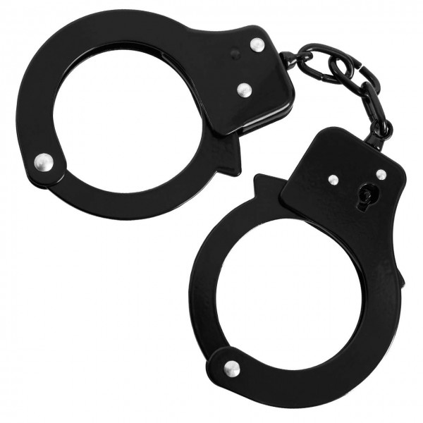 Наручники чорні з 2 ключами MFH 29313 - 3555612 Наручники чорні з 2 ключами MFH 29313 - 3555612