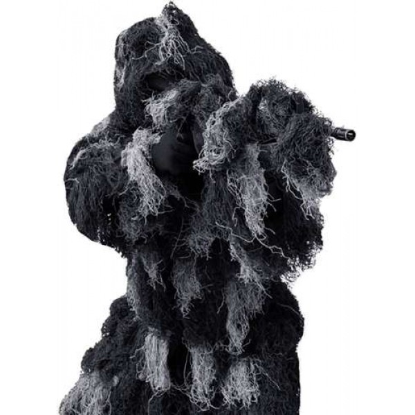 Костюм маскировочный GHILLIE SUIT ′ANTI FIRE′ 4PC.NIGHT CAMO - 3218995