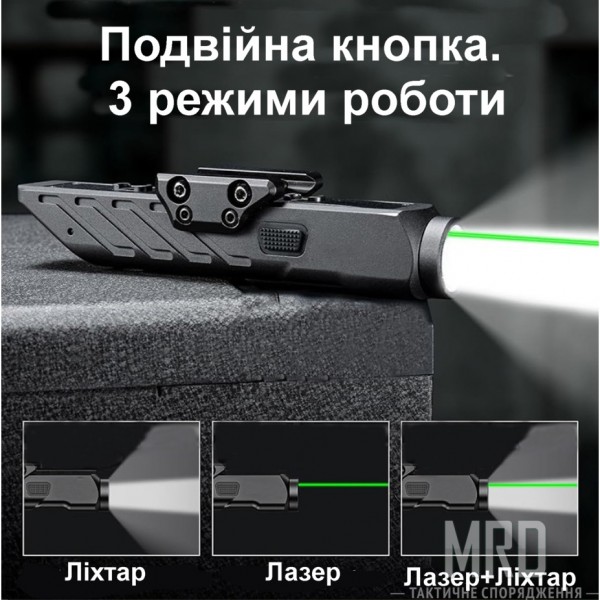 Зеленый лазерный прицел DreadHorn SFD-120 Green Laser - 3598991