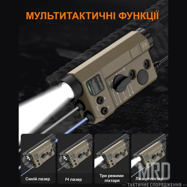 Инфракрасный лазерный модуль DreadHorn Blue TF-9035 IR Laser Tan - 3598996