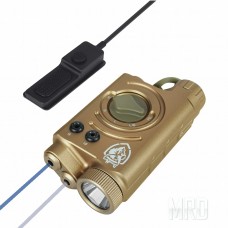 Лазерный целеуказатель DreadHorn Laser IRXK70B. IR Laser / Blue Laser / LED Flashlight