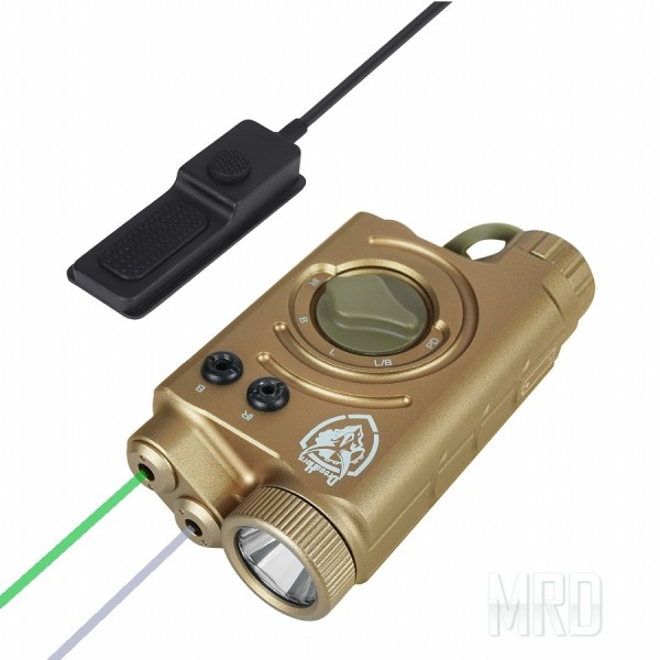 Лазерный целеуказатель DreadHorn Laser IRXK70G. IR Laser / Green Laser / LED Flashlight - 3598998