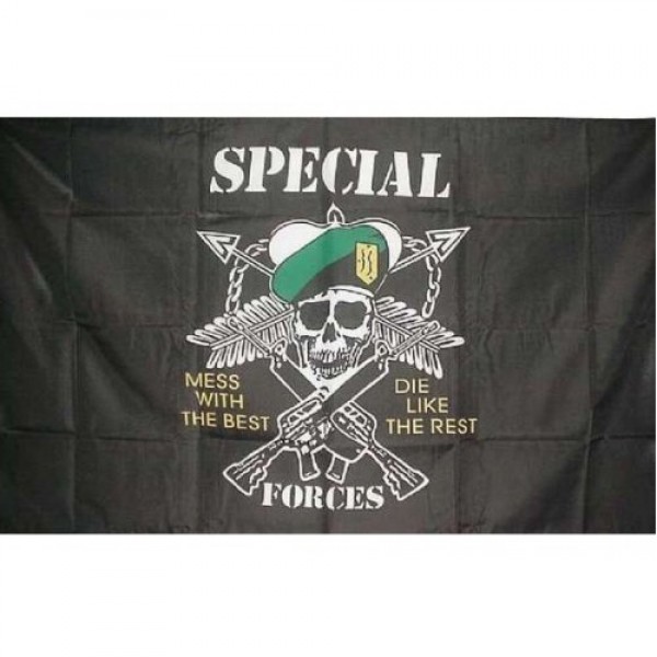 Флаг спецназа US Special Forces армии США (90х150 см) Mil-Tec Германия - 3558048
