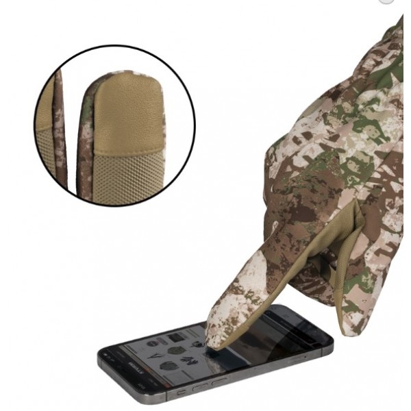 Рукавички тактичні Soft Shell зимовий ліс МІЛ ТЕК Німеччина - 3578016