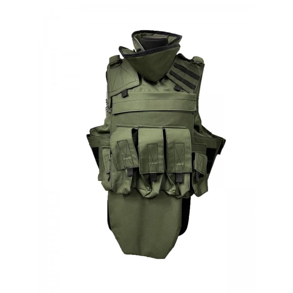 Чохол бронежилету Оліва. Шия. Пах. Бока по 1 кл + 6 кл плити - 3572082 Чохол бронежилету Оліва. Шия. Пах. Бока по 1 кл + 6 кл плити - 3572082