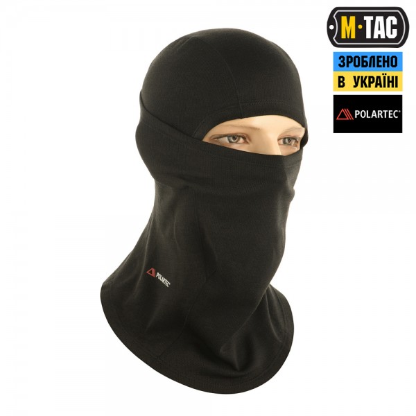 Балаклава-ниндзя потоотводящая M-Tac Polartec Black - 3572028 Балаклава-ниндзя потоотводящая M-Tac Polartec Black - 3572028
