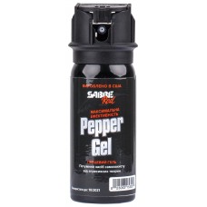 Газовый баллончик Sabre Red Tactical Gel гелевый. Объем - 53 мл. С чехлом на ремень