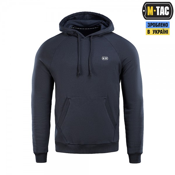 Кофта M-Tac Hoodie Cotton Raglan Dark Navy Blue - 3569522 Кофта M-Tac Hoodie Cotton Raglan Dark Navy Blue - 3569522