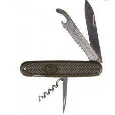 Нож складной армии BW карманный олива МИЛ ТЕК Германия