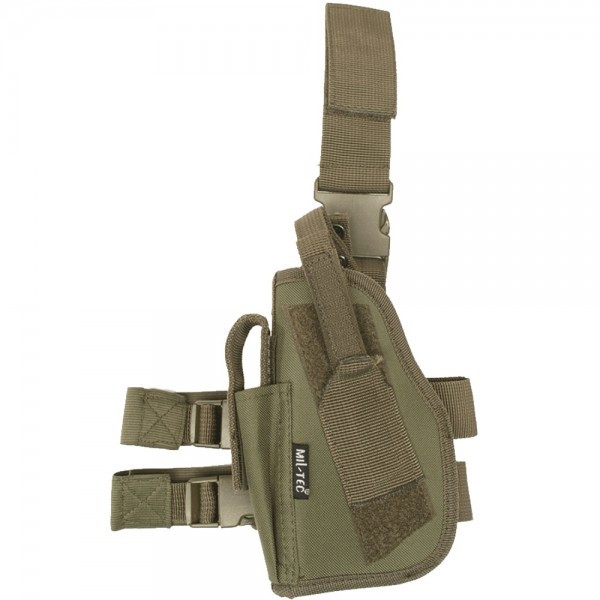 Кобура набедренная на левую ногу Mil-Teс Германия Олива - 1547