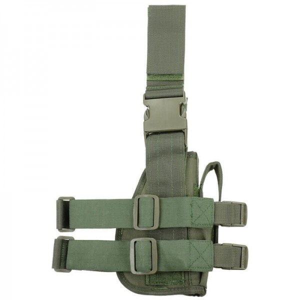 Кобура набедренная на левую ногу Mil-Teс Германия Олива - 1547 Кобура набедренная на левую ногу Mil-Teс Германия Олива - 1547