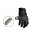 Тактические перчатки из кожи Aramid Mil-Tec черные - Фото 2