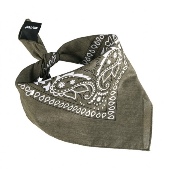 Бандана универсальная хлопок олива МИЛ ТЕК Германия - 3568631