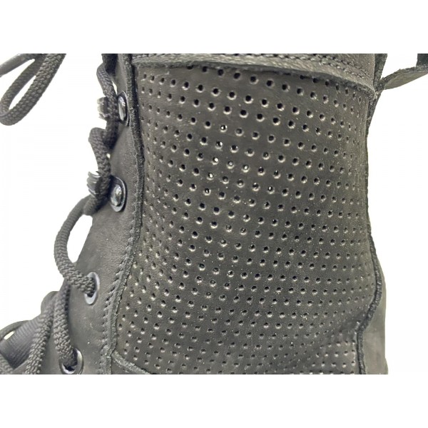 Берцы летние перфорированые черные Pancer - 3568617