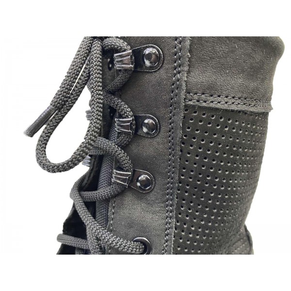 Берцы летние перфорированые черные Pancer - 3568617