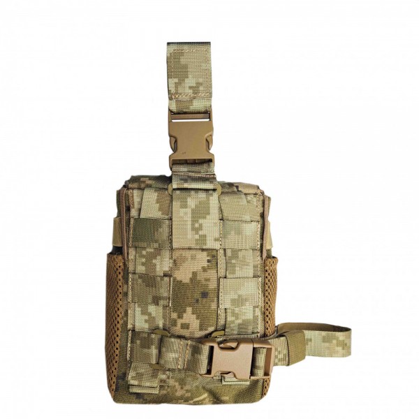 Подсумок универсальный ANT-WS (+крепеж на бедро) Warrior Spirit Пиксель - 3576541