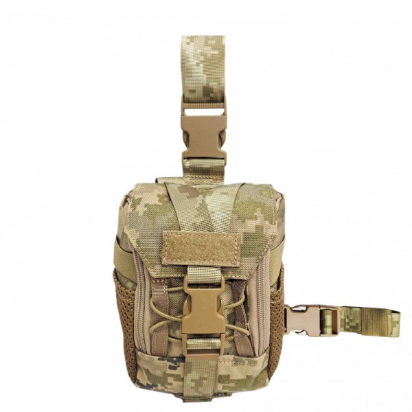 Подсумок универсальный ANT-WS (+крепеж на бедро) Warrior Spirit Пиксель - 3576541