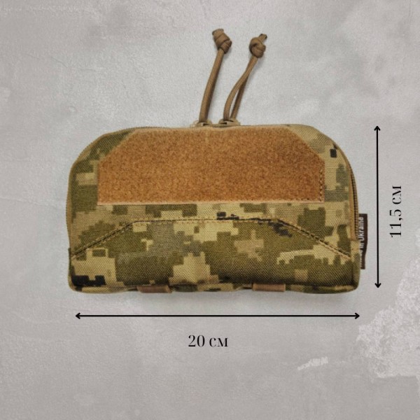 Подсумок тактический нагрудный Warrior Spirit WS-PN Пиксель - 3576538