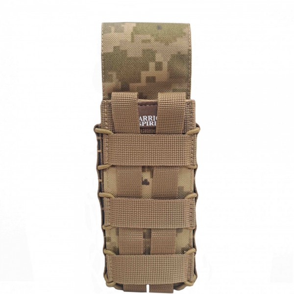 Подсумок под магазин жесткий со съемным клапаном Warrior Spirit Cart-WS Пиксель - 3576536