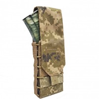 Подсумок под магазин жесткий со съемным клапаном Warrior Spirit Cart-WS Пиксель